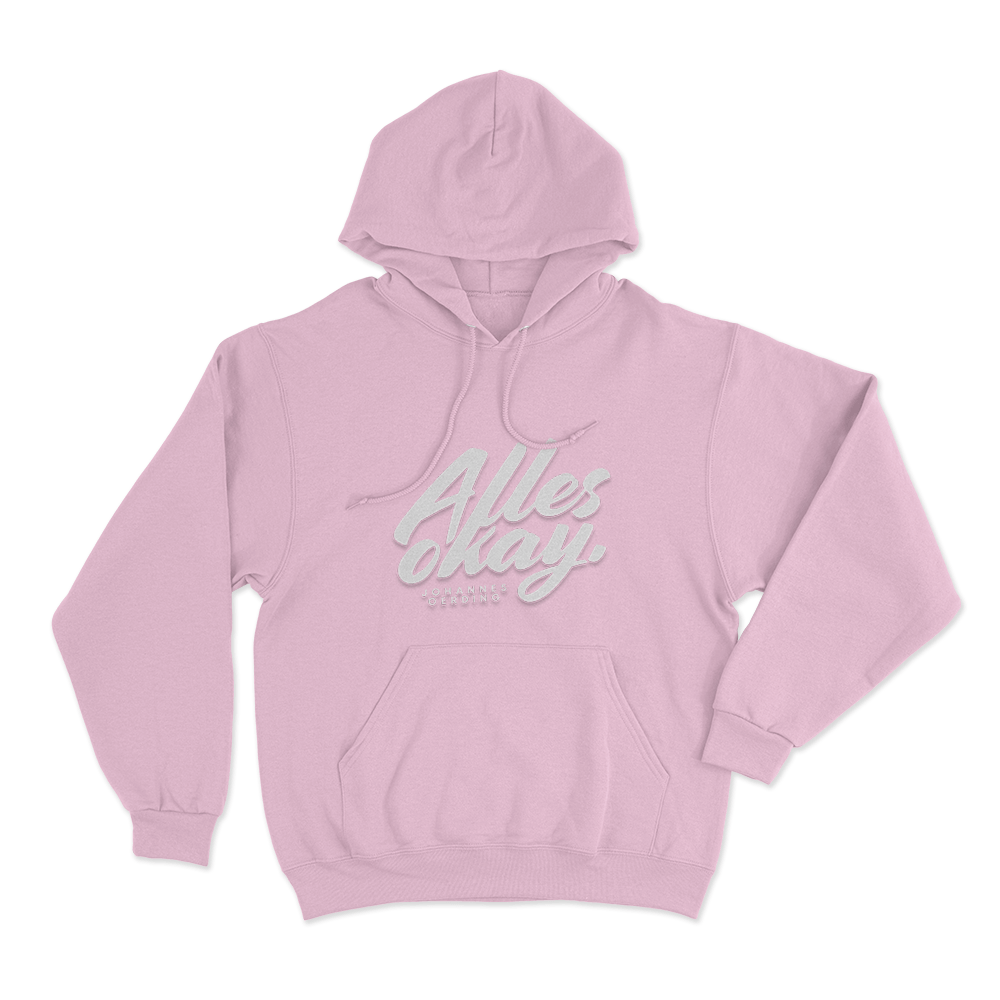 Alles Okay Unisex Hoodie Pink Alles Okay Unisex Hoodie Pink