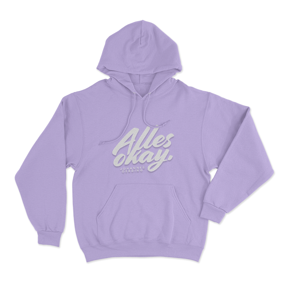 Alles Okay Unisex Hoodie Purple Alles Okay Unisex Hoodie Purple
