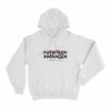 Aufhoren Anfangen Unisex Hoodie White