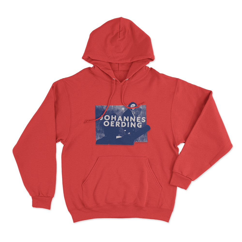 Johannes Oerding Arena Tour 2026 Unisex Hoodie Red Johannes Oerding Arena Tour 2026 Unisex Hoodie Red