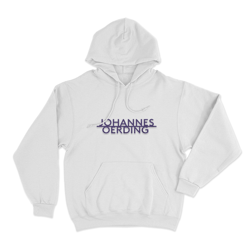 Johannes Oerding Logo Unisex Hoodie White Johannes Oerding Logo Unisex Hoodie White